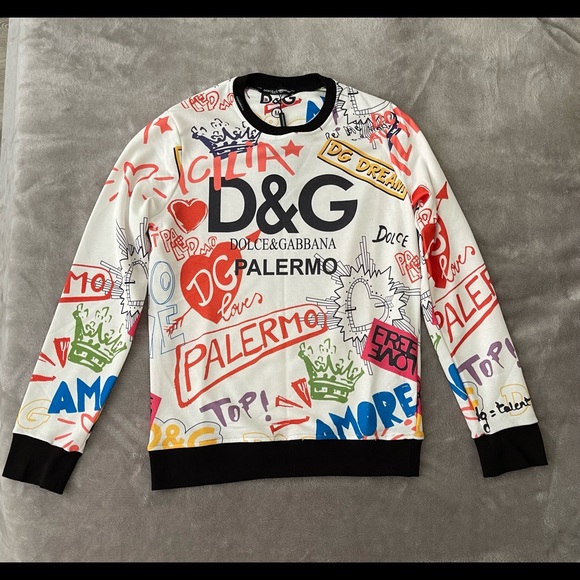 dolce and gabbana jumper mens